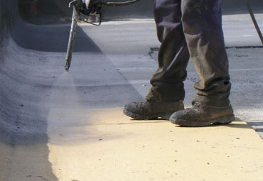 Coating systems over Elgin spray foam roof systems